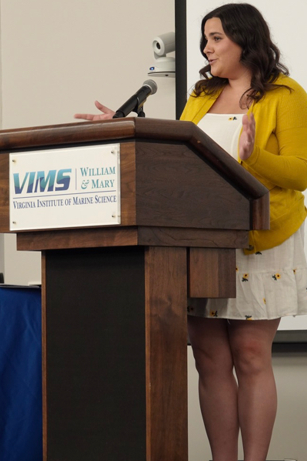 Batten School & VIMS alumni Kristen Sharpe.