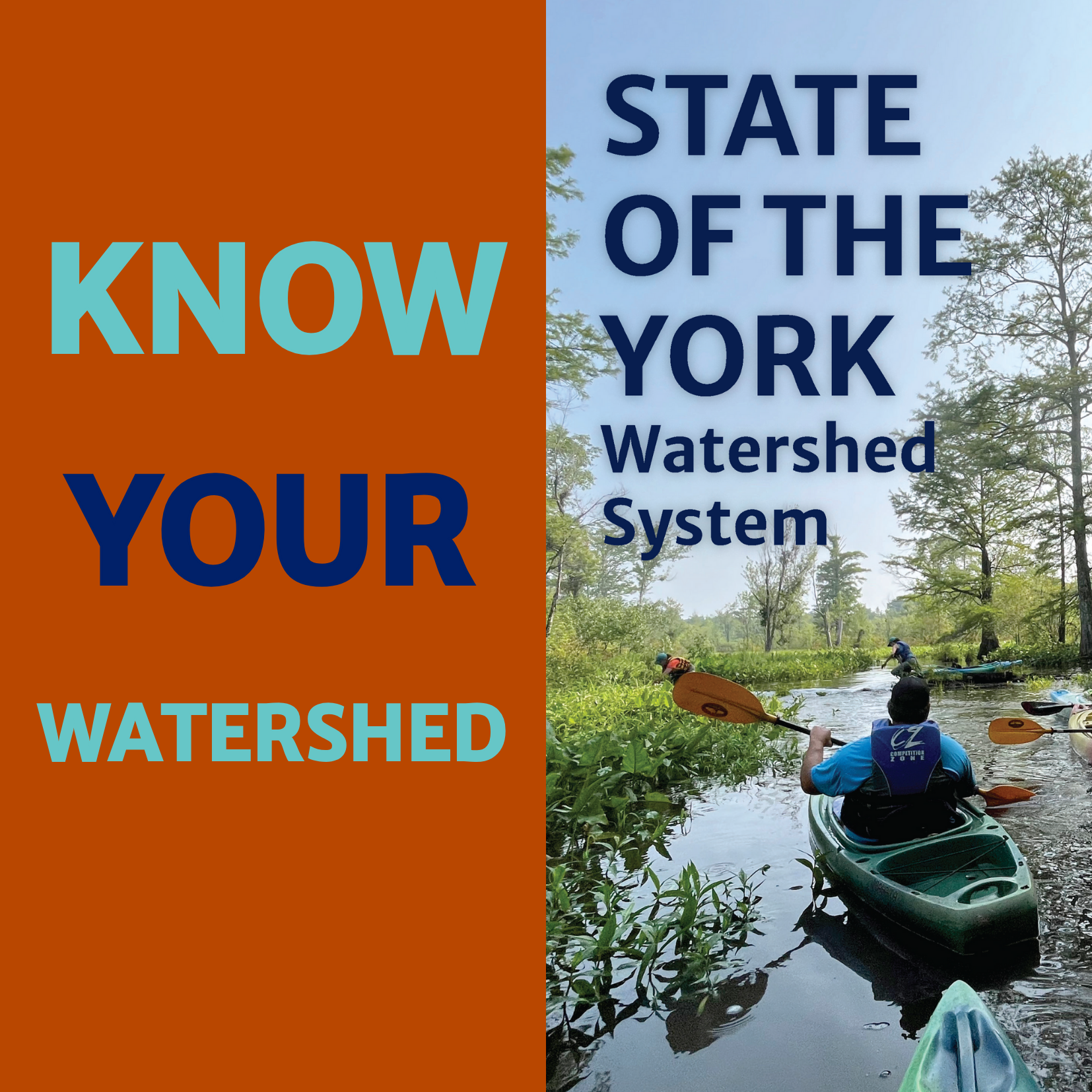 Graphic promo for State of the York Watershed System