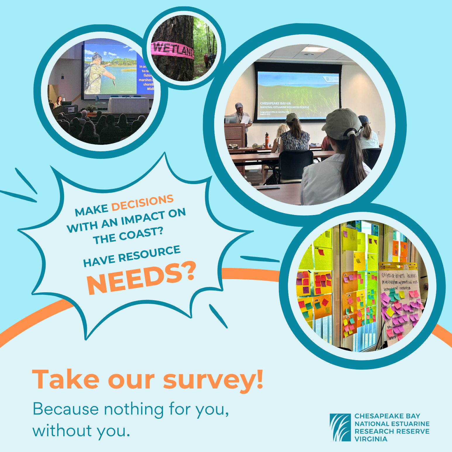 Promotional flyer for the Training and Engagement Program's Needs Assessment