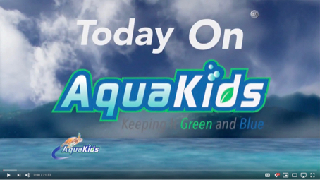 Title shot of Aqua Kids show.