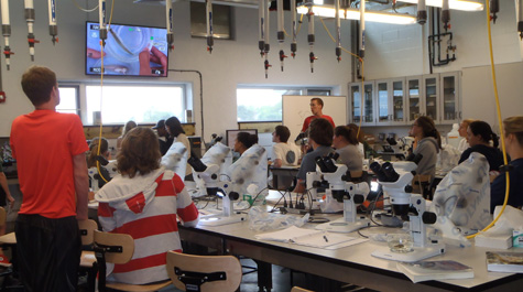 Seawater Laboratory teaching space