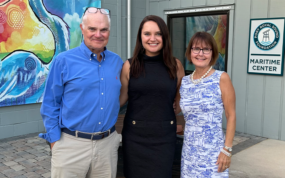 Taylor and Martha Spencer recently created an undergraduate research endowment in honor of their daughter, Erin. From left to right: Taylor Spencer ‘83, Erin Spencer ‘14 and Martha Spencer. Photo courtesy of Martha Spencer.